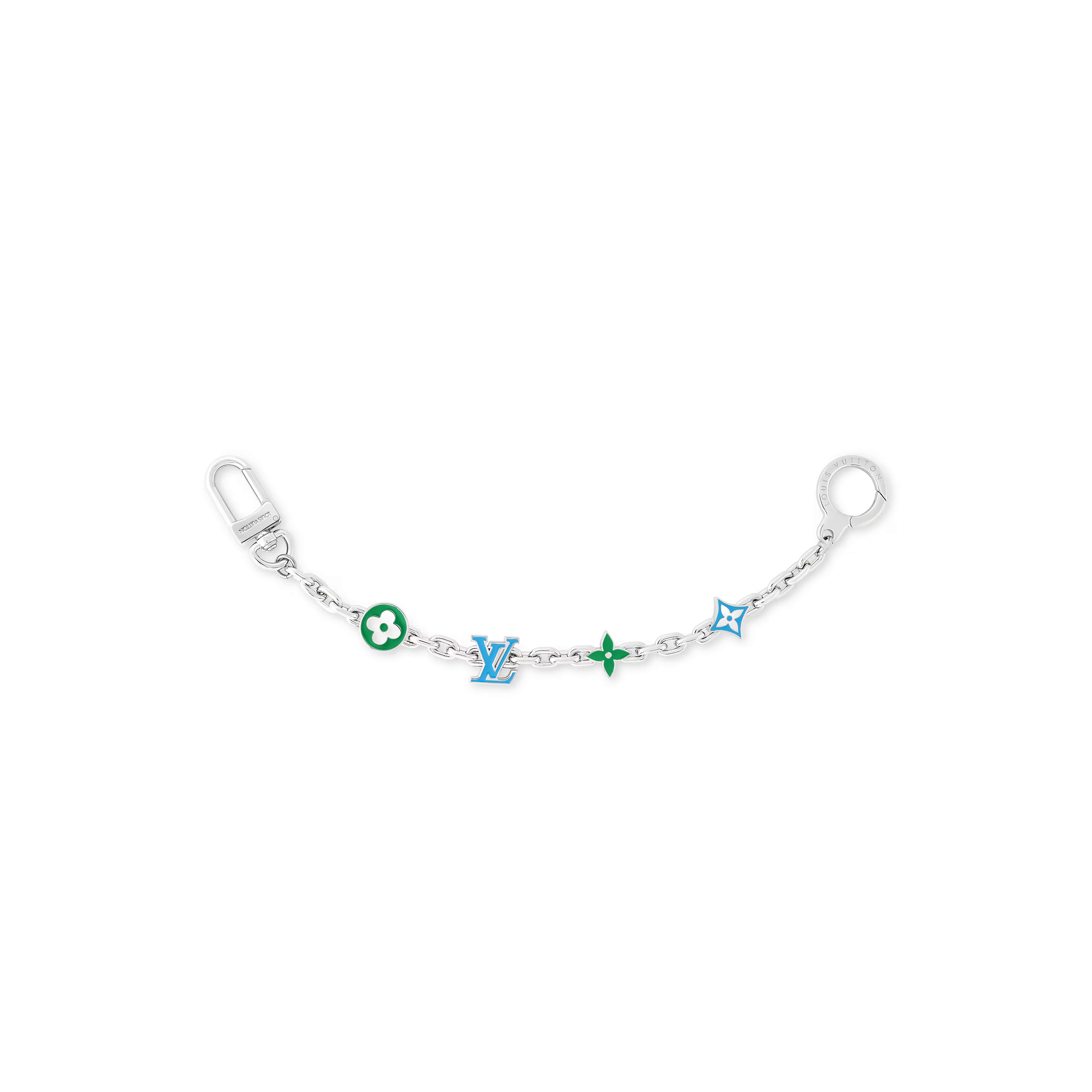 LOUIS VUITTON MONOGRAM FLOWER CHAIN BELT M02554 LOUIS VUITTON MONOGRAM FLOWER CHAIN BELT M02554